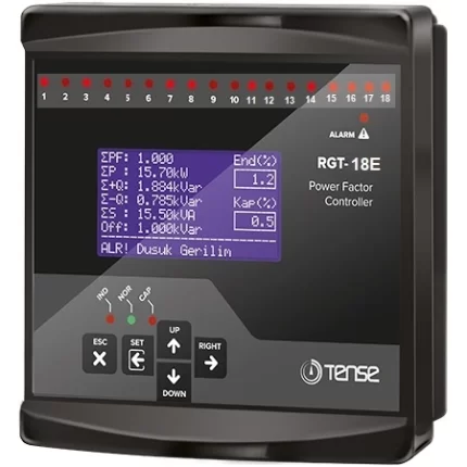 RGT-18E Reaktif Güç Kontrol Rölesi Trifaze