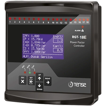 RGT-18E RGT-18E Reaktif Güç Kontrol Rölesi Trifaze