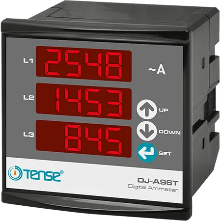 DJ-A96T Tense DJ-A96T Dijital ve Analog Ampermetre - Fiorsan Elektrik