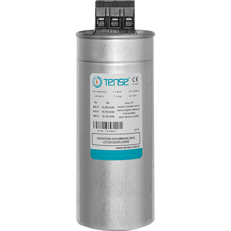 TTK-10-400V Tense TTK-15 400V Güç ve Motor Kondansatörü - Fiorsan Elektrik