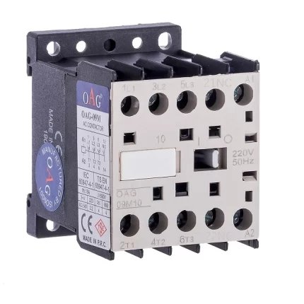 D tipi mini kontaktor 1nc