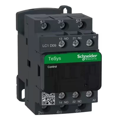 TeSys D Kontaktör 9 Amper 4 kW 3 Kutup 1NA+1NK 220VAC