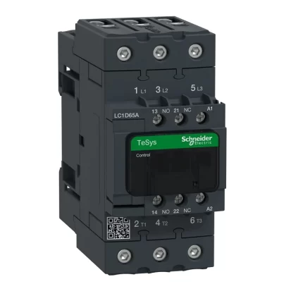 TeSys D Kontaktör 65 Amper 30 kW 3 Kutup 1NA+1NK 220VAC