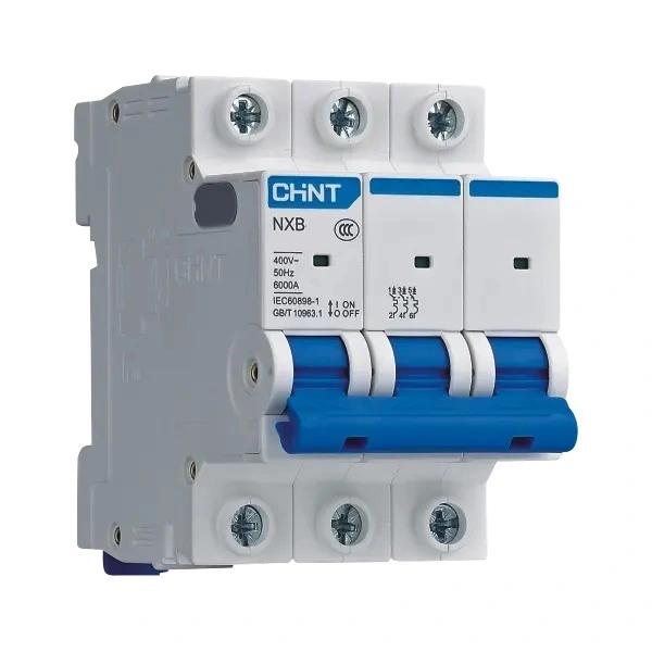 NXB-Otomatik-Sigorta-6ka-C-Tipi-400VAC-3-Kutuplu Otomatik Sigorta 6ka C Tipi 400VAC 3 Kutuplu