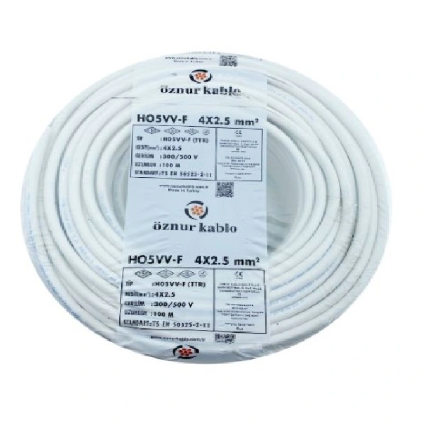 Öznur Kablo H05VV-F-NYMHY-TTR-BYZ-5X2_5-1 Öznur Kablo H05VV-F-NYMHY-TTR-BYZ-5X2_5-1 TTR Kablo - Fiorsan Elektrik