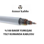TTR Kumanda Kablosu (H05VV-F), (NYMHY) PVC İzoleli Çok damarlı İnce Çok Telli