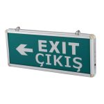 Cata CT-9166 Exit Armatür Sağ Sol Acil Çıkış Armatürü Ledli 3 Saat Akülü