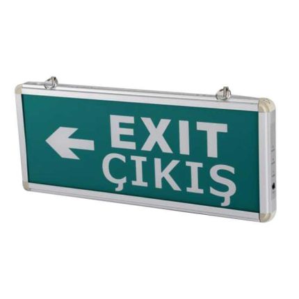 Cata CT-9166 Exit Armatür Sağ Sol Acil Çıkış Armatürü Ledli 3 Saat Akülü