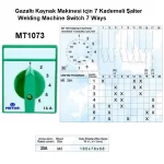 Gazaltı Kaynak Makinesi 7 Kademe Pako Şalter