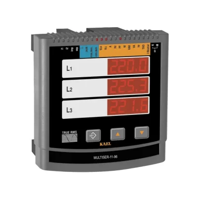 MULTISER-11-96, Şebeke Analizörü  Led Ekran