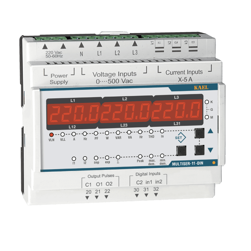 Kael MULTISER-11-DIN Kael MULTISER-11-DIN Kael - Fiorsan Elektrik