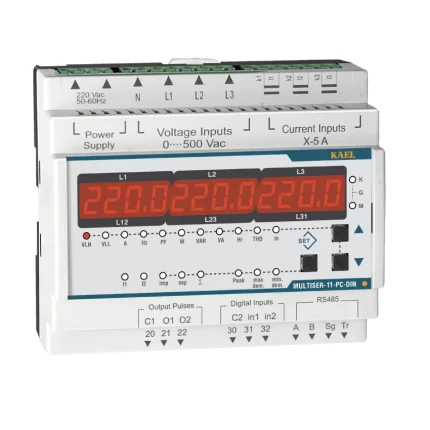 Kael MULTISER-11-PC-DIN Kael - Fiorsan Elektrik