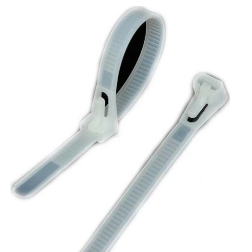 Açılabilir Plastik kablo bağları Açılabilir Kablo Bağı 200x7,6mm (1 paket-100 Ad) - Görsel 1