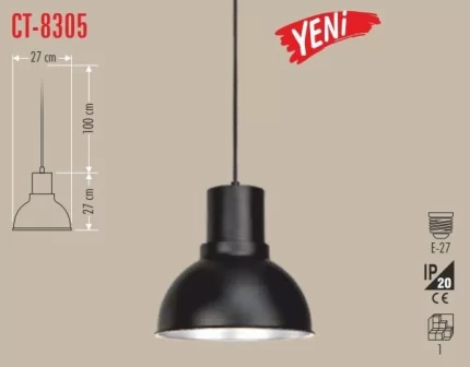 Cata Dekoratif Sarkıt Armatür CT-8305
