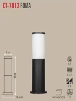Roma Bahçe Armatürü (40 Cm)(E27)