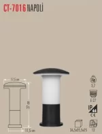 Napoli Bahçe Armatürü (27 Cm )(E27)