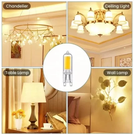 7W Cob Ledli G-9 Duylu Kapsül Led 220V