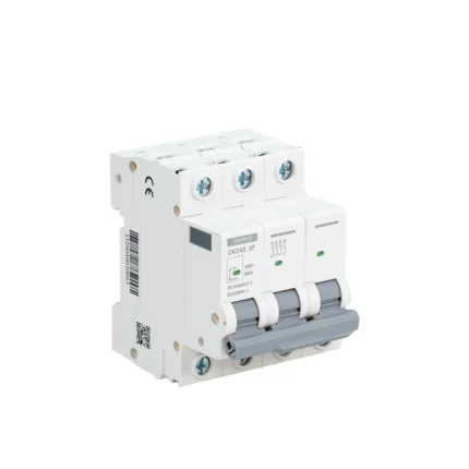 AC Olarak Kullanılabilen 6ka, 3 Kutuplu, 400 VAC , 50 Hz, CK2-63 3P  Serisi Otomatik Sigorta
