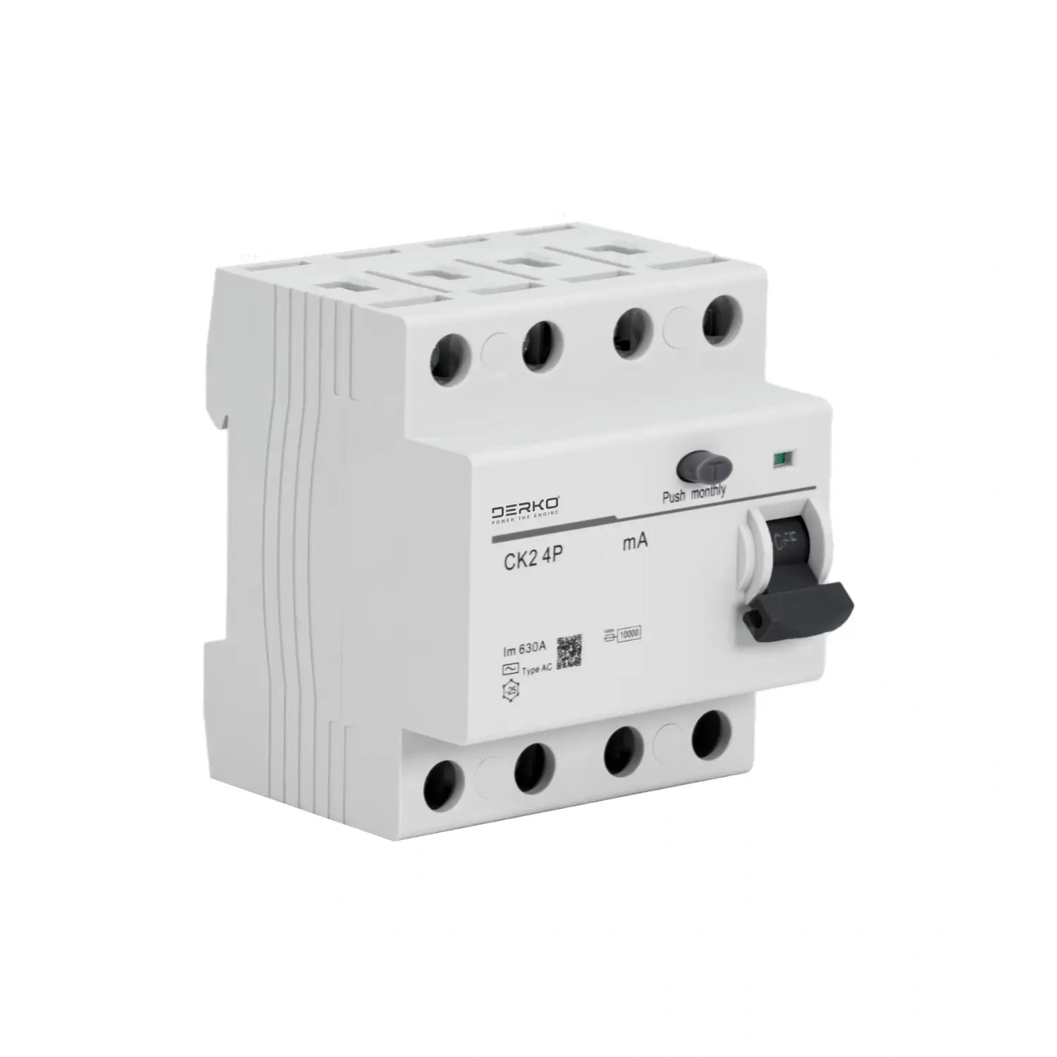 Derko-4P-elektronik-kaçak-akım-koruma-rölesi Derko 4P elektronik kaçak akım koruma rölesi