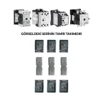 3 FC-K 53 Kontaktör için Kontak Takımı (110 kW, 205 Amper)
