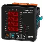 TPM-06 96x96mm Enerji Analizörü,Haberleşmeli,TFT Renkli Ekran,SD Kart Desteği,63.Harmonik Ölçümü,2 Dij.İnput-2 Dij.Output,2 Röle Çıkışı)