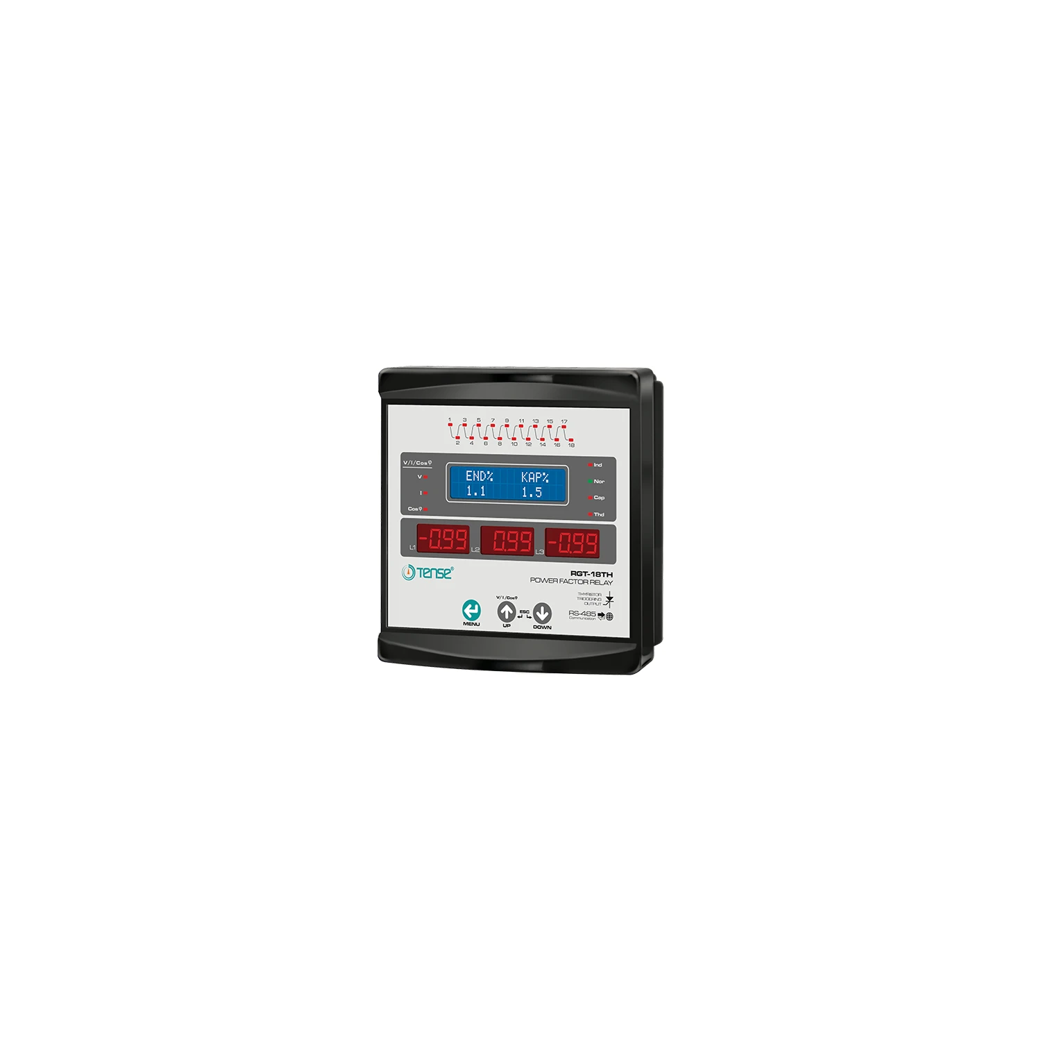 Tense RGT-18GE Tense RGT-18GE Reaktif Güç Kontrol Rölesi - Fiorsan Elektrik